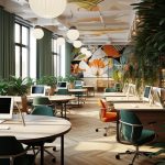Biophilic Harmony Workspace