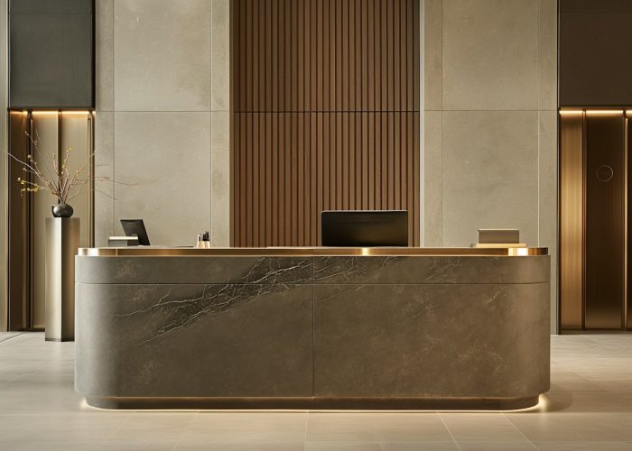 Luxurious Hotel Lobby Interior